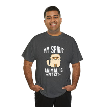 "Fat Cat Spirit Animal" T-Shirt - Weave Got Gifts - Unique Gifts You Won’t Find Anywhere Else!