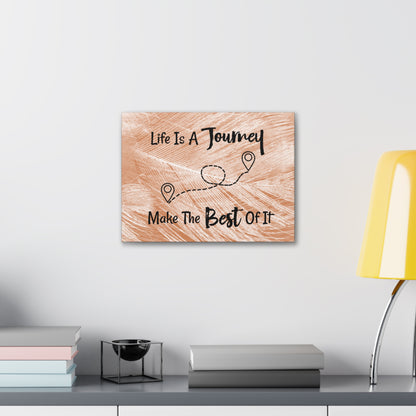 "Life Is A Journey, Make The Best Of It" Wall Art - Weave Got Gifts - Unique Gifts You Won’t Find Anywhere Else!