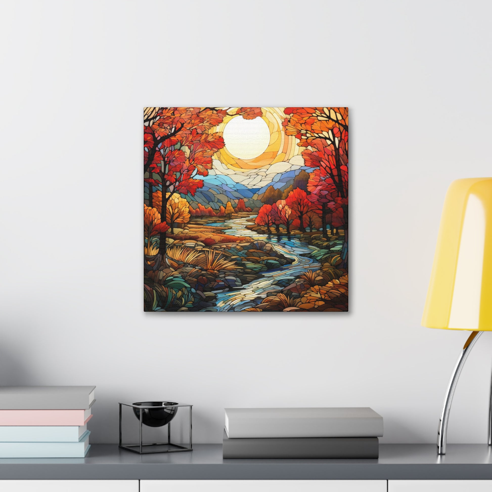 "Riverside Serenity" Wall Art - Weave Got Gifts - Unique Gifts You Won’t Find Anywhere Else!