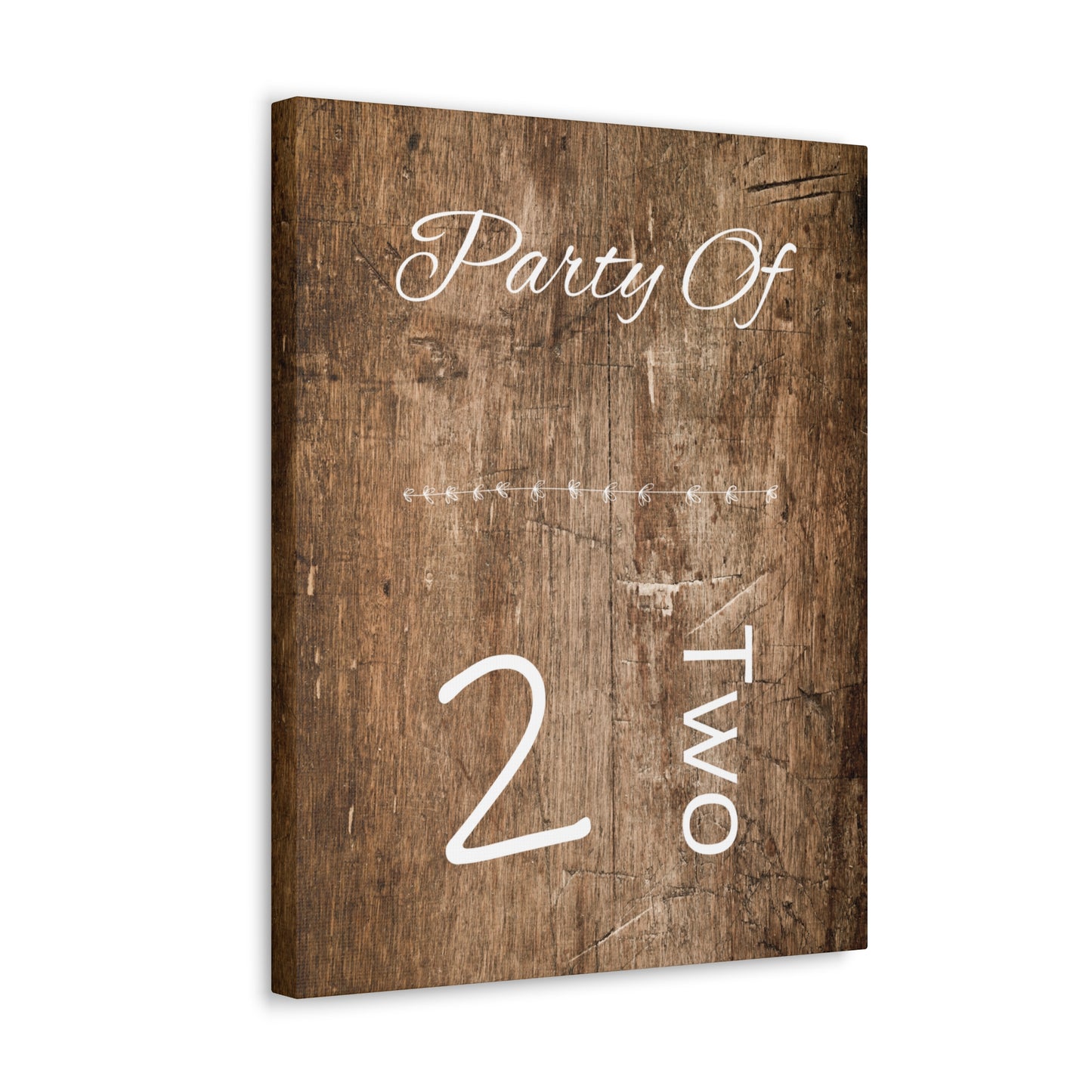 "Party Of 2" Wall Art - Weave Got Gifts - Unique Gifts You Won’t Find Anywhere Else!