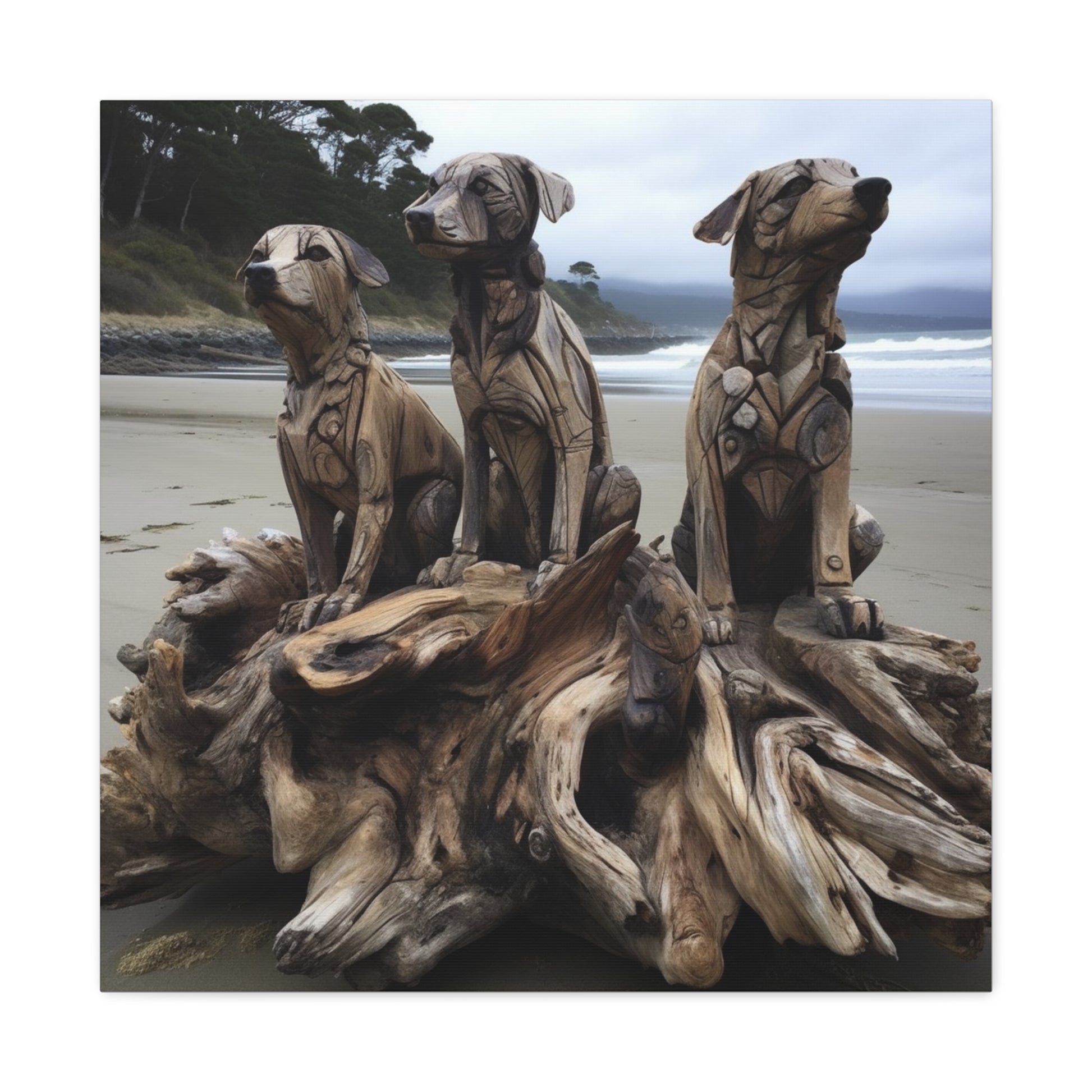 "Driftwood Dogs" Wall Art - Weave Got Gifts - Unique Gifts You Won’t Find Anywhere Else!