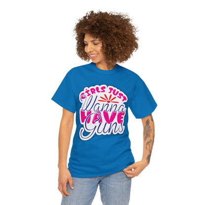 "Girl Just Wanna Have Guns" T-Shirt - Weave Got Gifts - Unique Gifts You Won’t Find Anywhere Else!