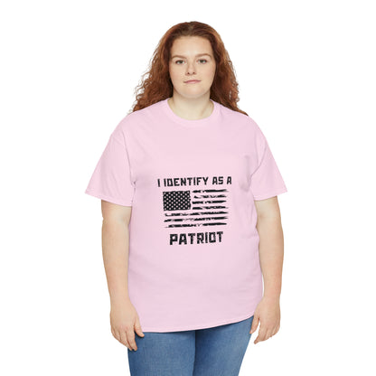 'I Identify As A Patriot" T-Shirt - Weave Got Gifts - Unique Gifts You Won’t Find Anywhere Else!