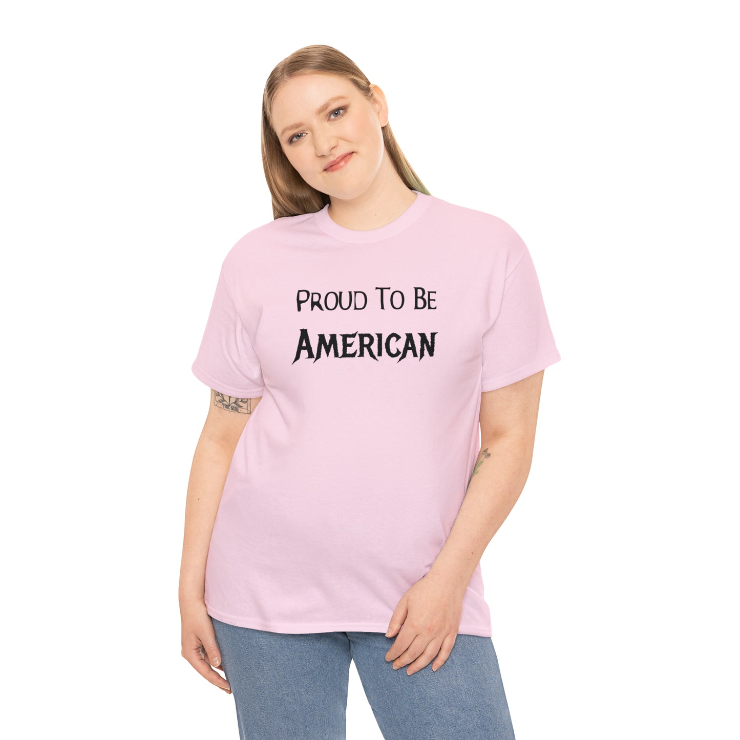 "Proud To Be American" T-Shirt - Weave Got Gifts - Unique Gifts You Won’t Find Anywhere Else!