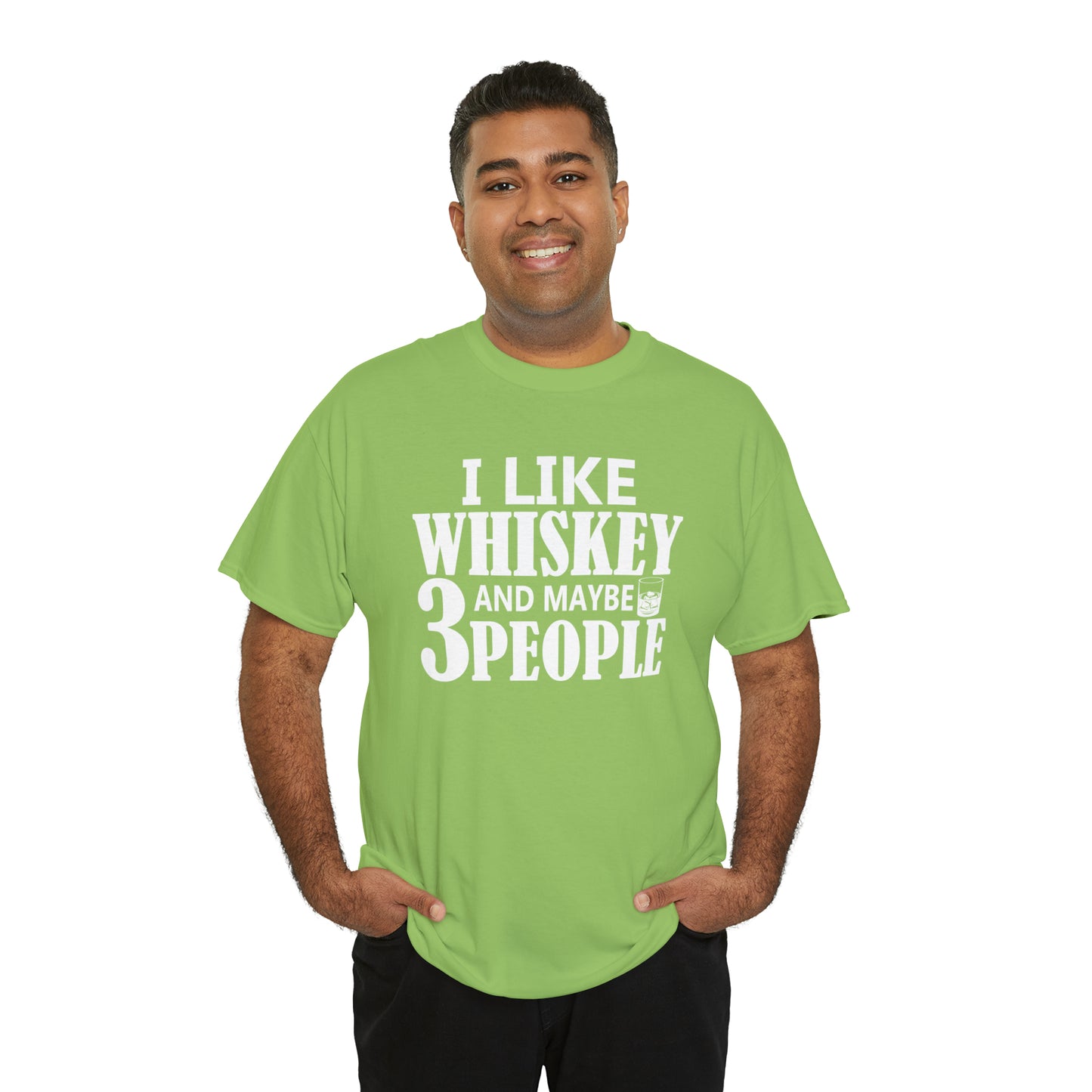 "I Like Whiskey & Like 3 People" T-Shirt - Weave Got Gifts - Unique Gifts You Won’t Find Anywhere Else!