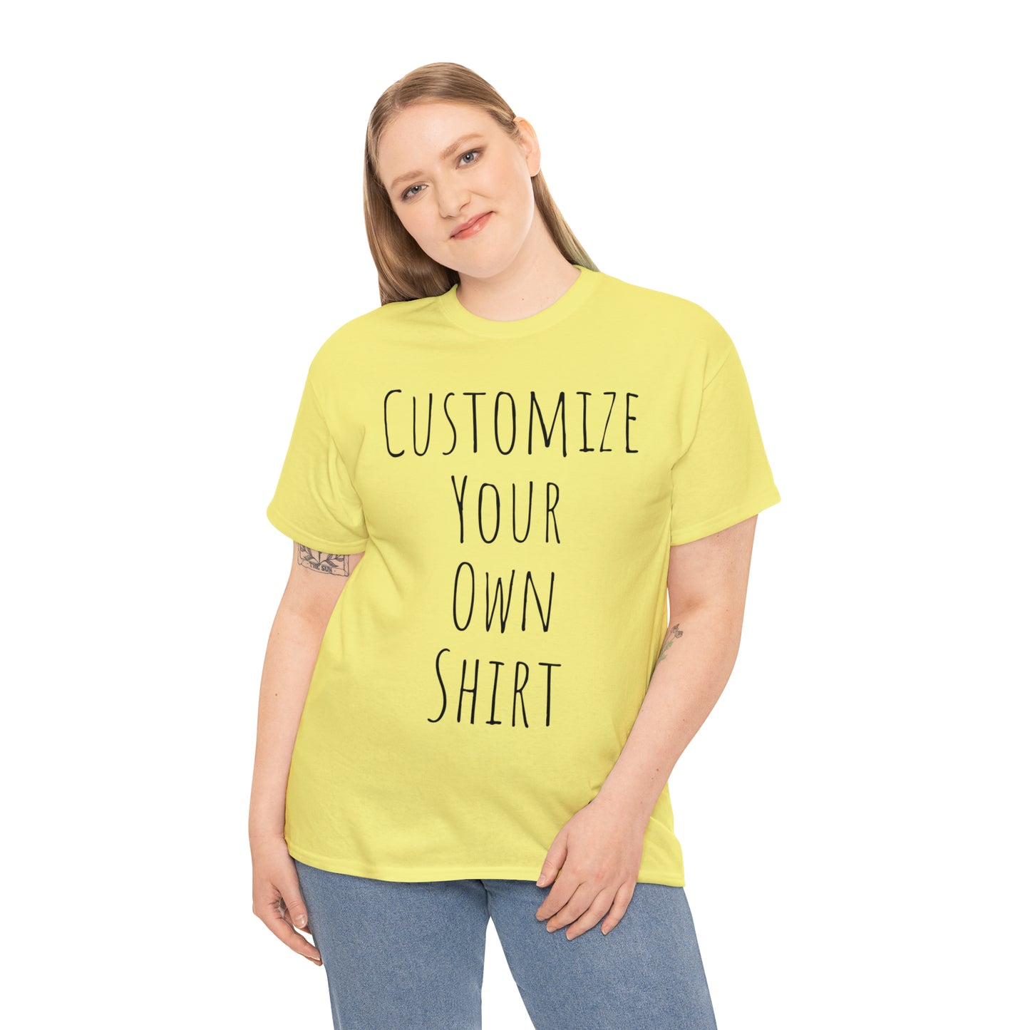 Create Your Own Shirt (Black Font) - Weave Got Gifts - Unique Gifts You Won’t Find Anywhere Else!