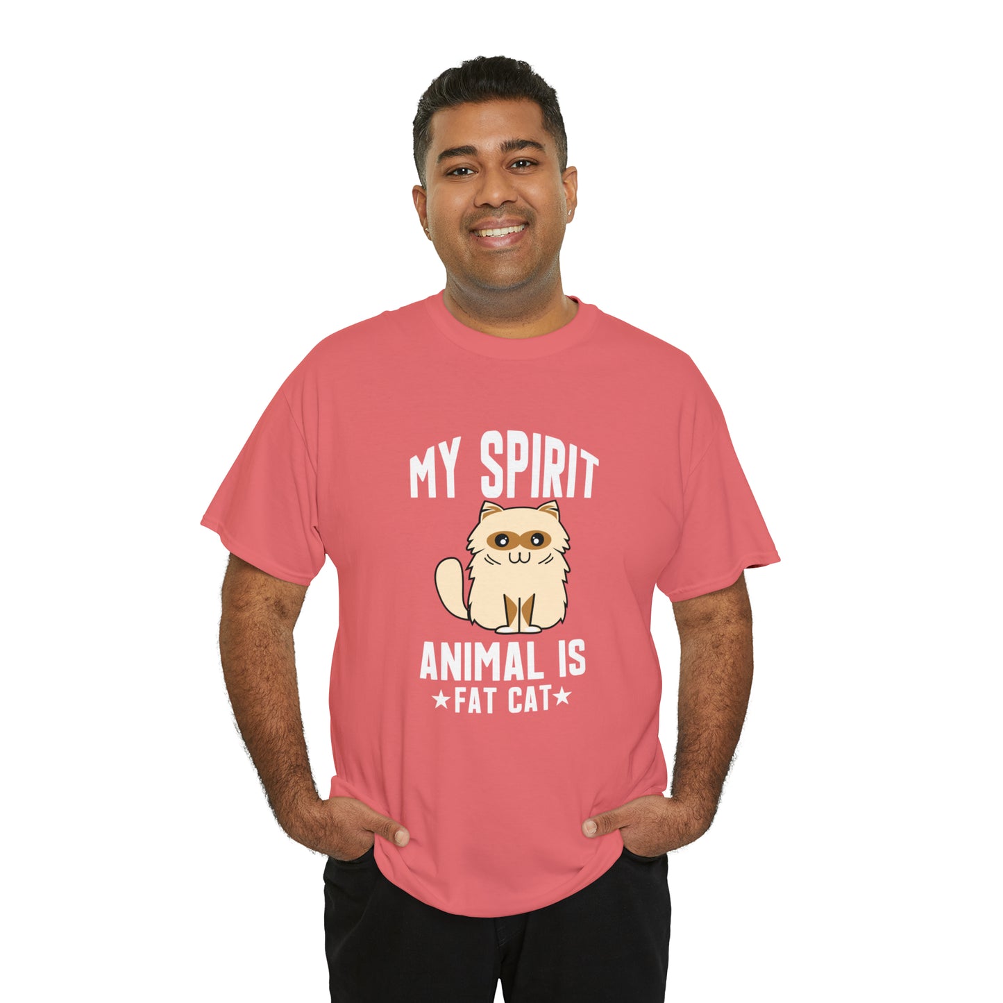 "Fat Cat Spirit Animal" T-Shirt - Weave Got Gifts - Unique Gifts You Won’t Find Anywhere Else!