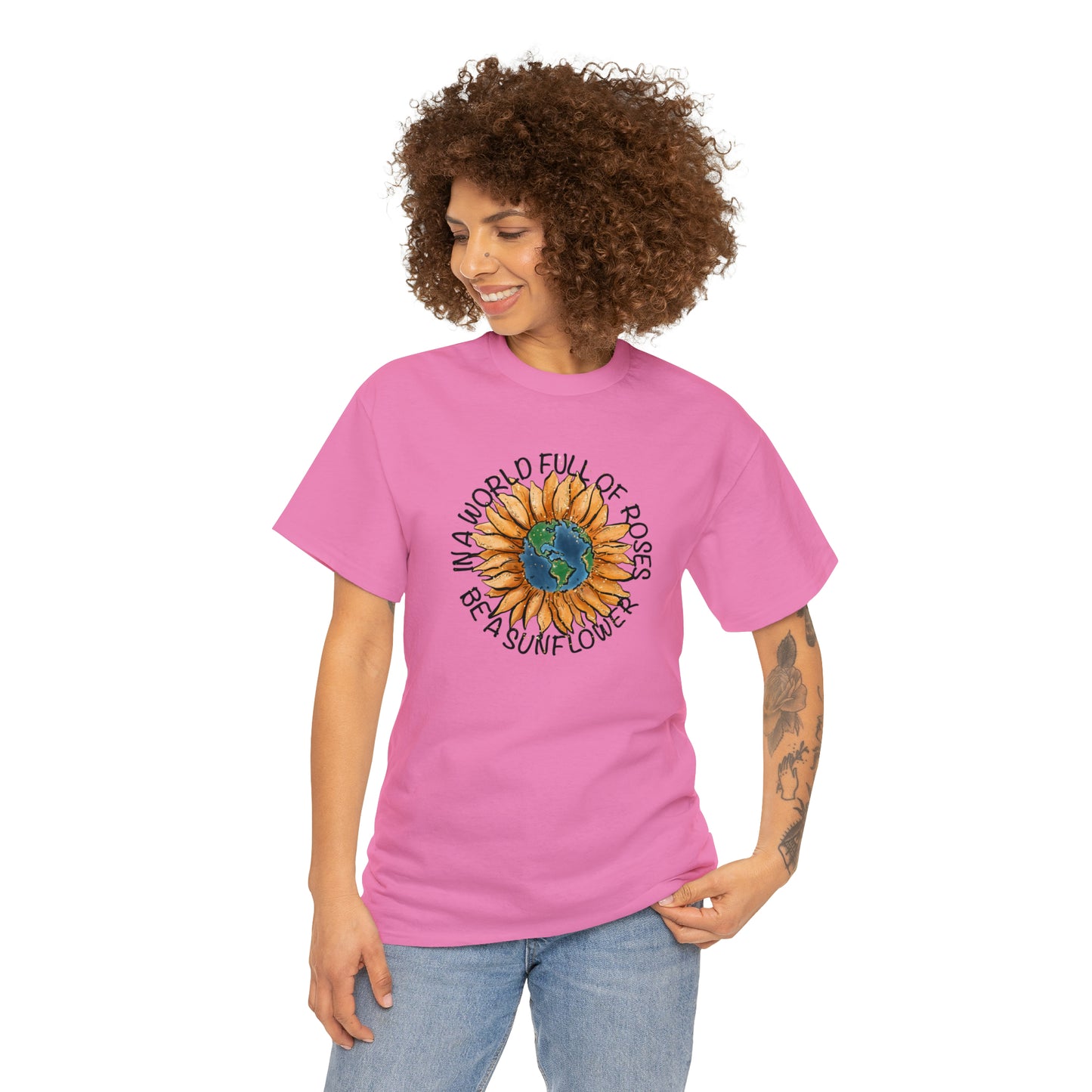 "Be A Sunflower" T-shirt - Weave Got Gifts - Unique Gifts You Won’t Find Anywhere Else!