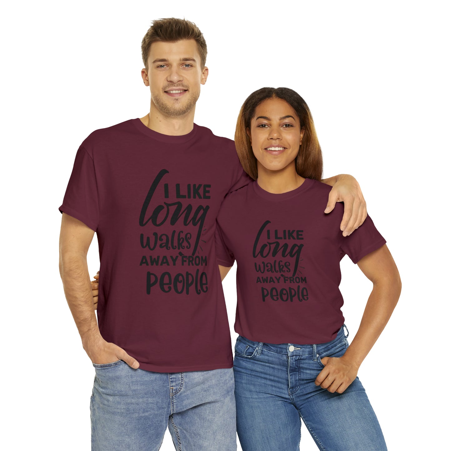 "I Like Long Walks Away From People" T-Shirt - Weave Got Gifts - Unique Gifts You Won’t Find Anywhere Else!