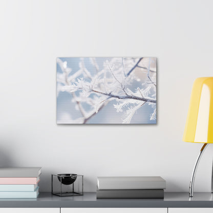 "Frozen Branch In Nature" Wall Art - Weave Got Gifts - Unique Gifts You Won’t Find Anywhere Else!