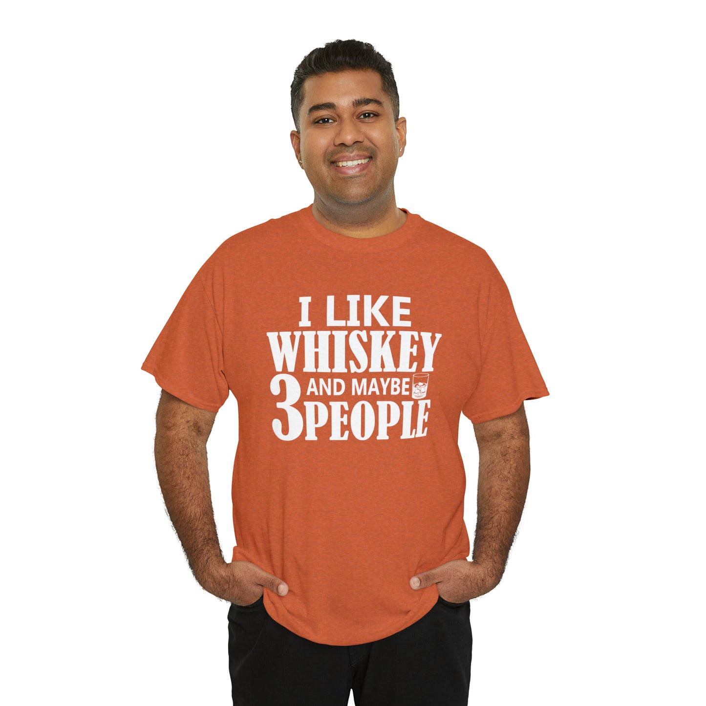 "I Like Whiskey & Like 3 People" T-Shirt - Weave Got Gifts - Unique Gifts You Won’t Find Anywhere Else!