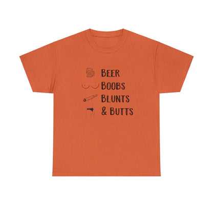 "Beer, Boobs, Blunts & Butts" Rated R T-Shirt - Weave Got Gifts - Unique Gifts You Won’t Find Anywhere Else!