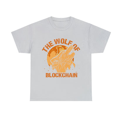 "The Wolf Of Blockchain" T-Shirt - Weave Got Gifts - Unique Gifts You Won’t Find Anywhere Else!