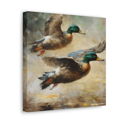 "Pair Of Ducks Flying" Wall Art - Weave Got Gifts - Unique Gifts You Won’t Find Anywhere Else!