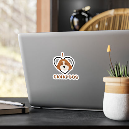 "I Love Cavapoos" Vinyl Decals - Weave Got Gifts - Unique Gifts You Won’t Find Anywhere Else!