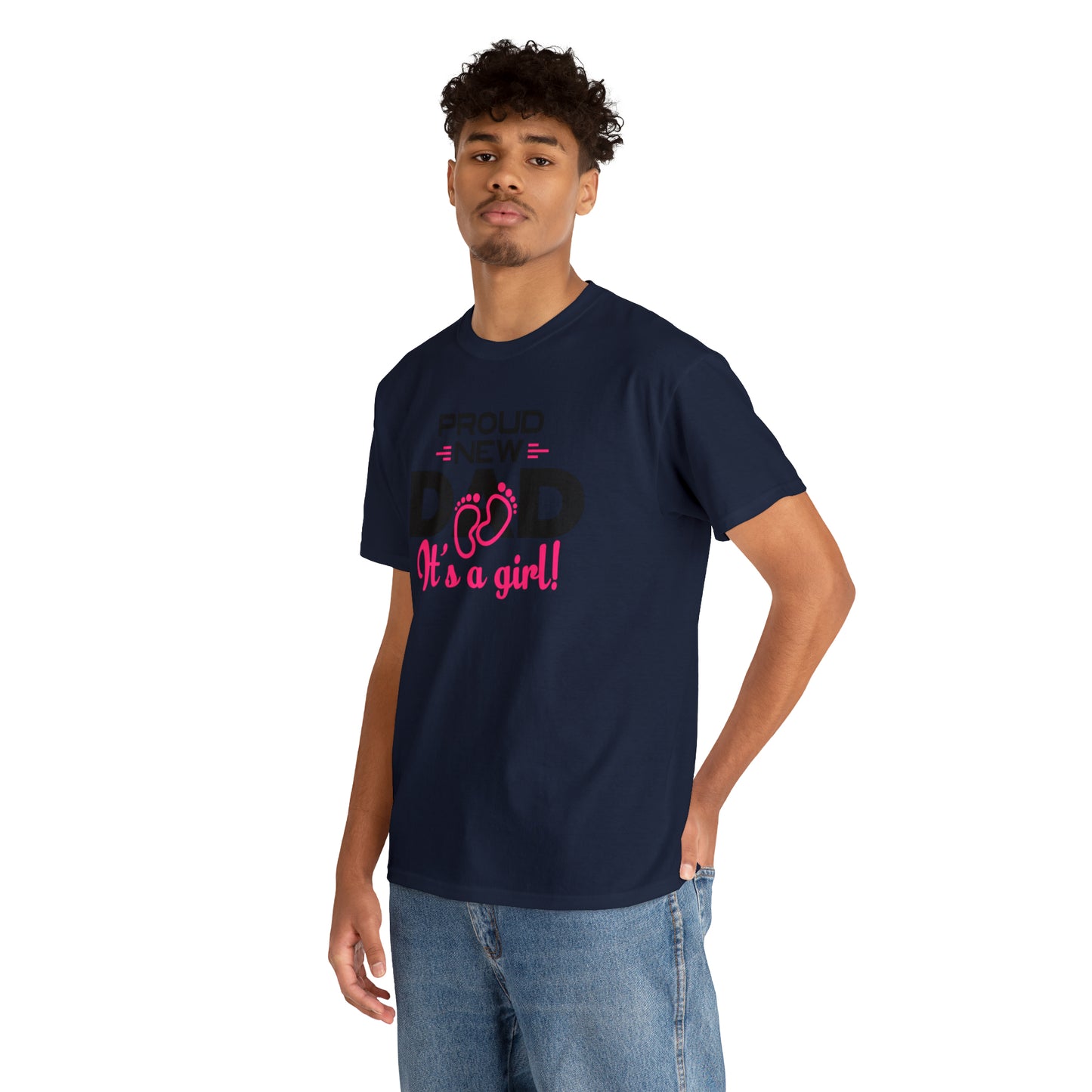 "Proud New Girl Dad" T-Shirt - Weave Got Gifts - Unique Gifts You Won’t Find Anywhere Else!