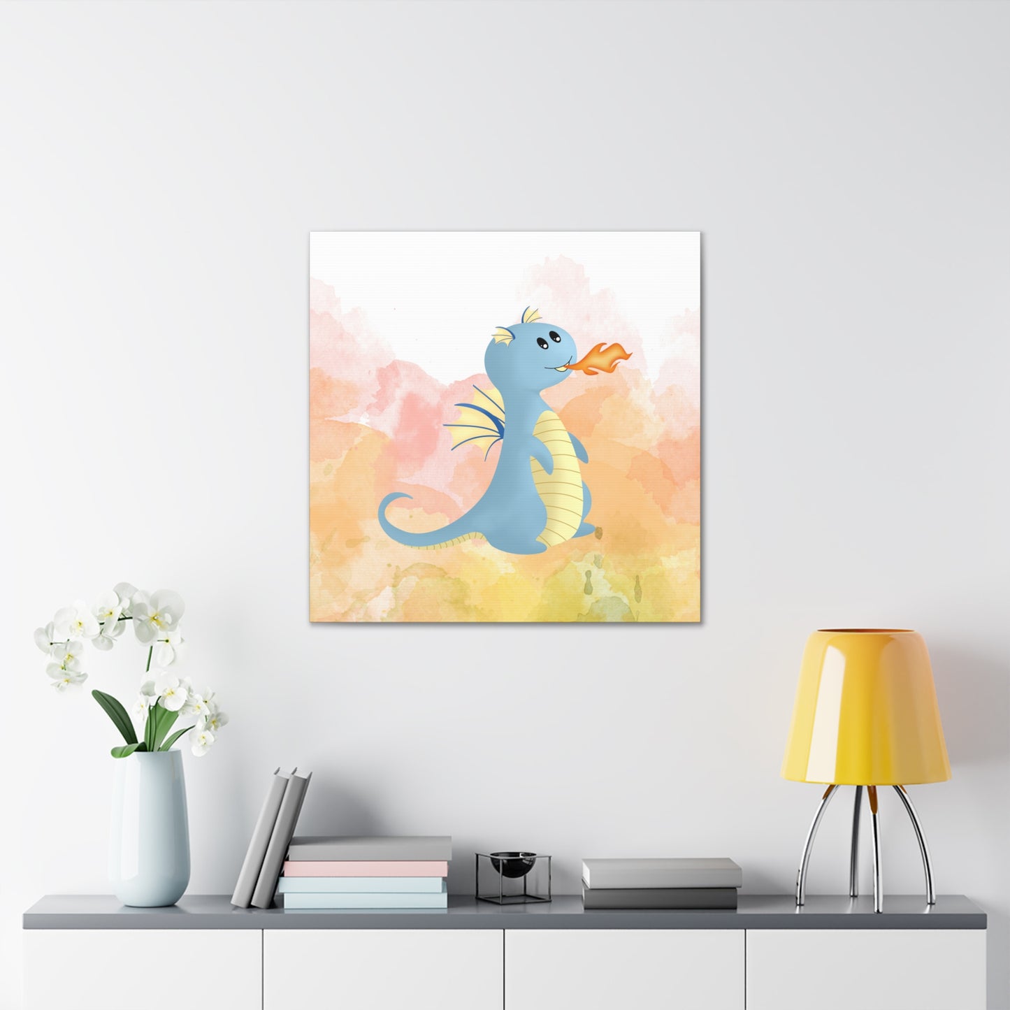 "Fire Dragon" Kids Wall Art - Weave Got Gifts - Unique Gifts You Won’t Find Anywhere Else!