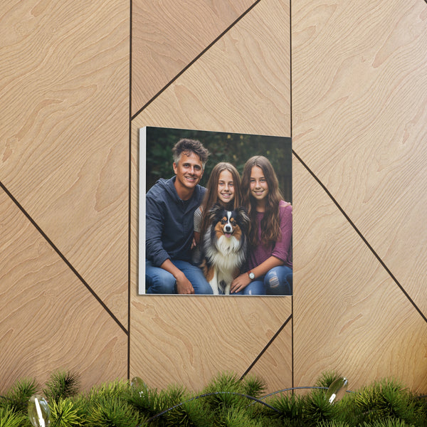 "Family Photo" Custom Wall Art - Weave Got Gifts - Unique Gifts You Won’t Find Anywhere Else!