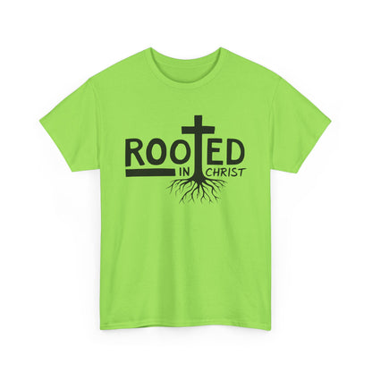 Rooted In Christ T Shirt