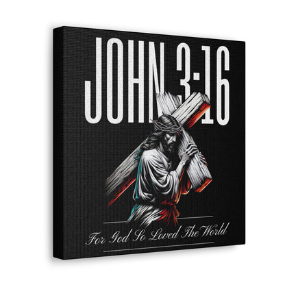 John 3:16 Canvas Wall Art