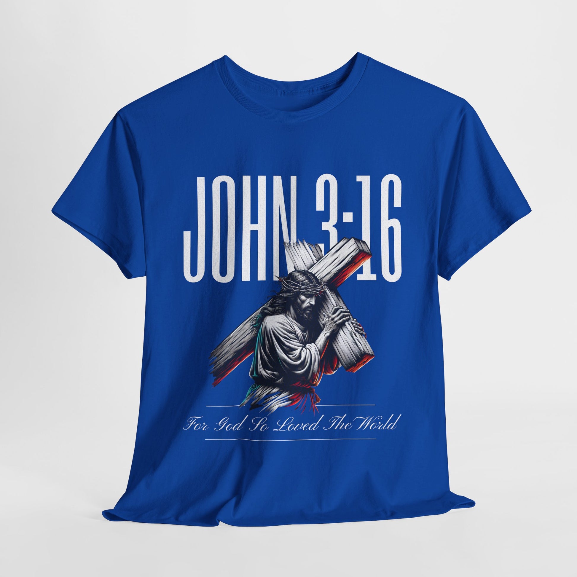 Stunning graphic t-shirt with bold message of God’s love
