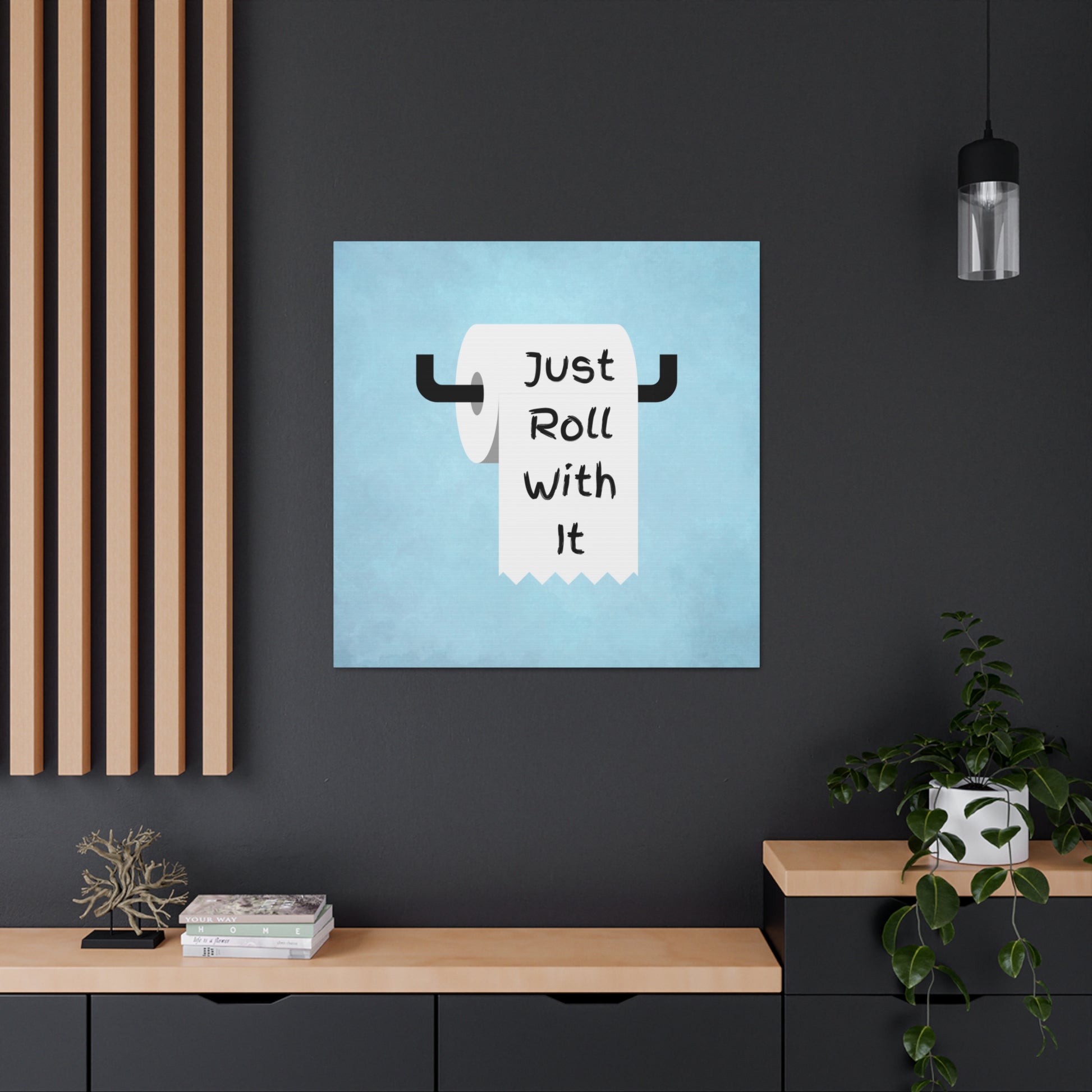 "Just Roll With It" Wall Art - Weave Got Gifts - Unique Gifts You Won’t Find Anywhere Else!