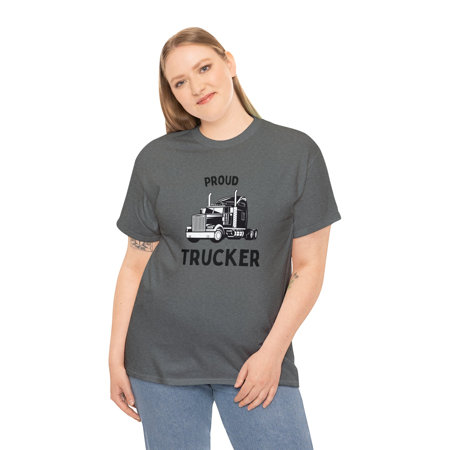 "Proud Trucker" T-Shirt - Weave Got Gifts - Unique Gifts You Won’t Find Anywhere Else!