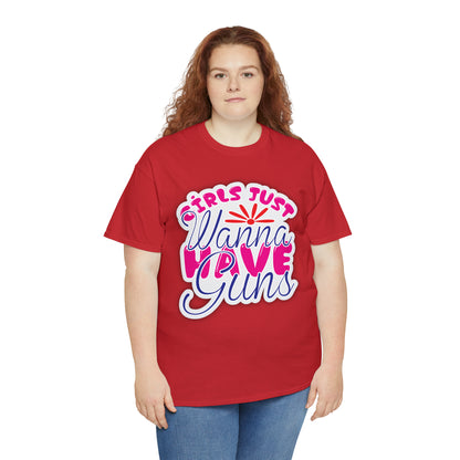 "Girl Just Wanna Have Guns" T-Shirt - Weave Got Gifts - Unique Gifts You Won’t Find Anywhere Else!