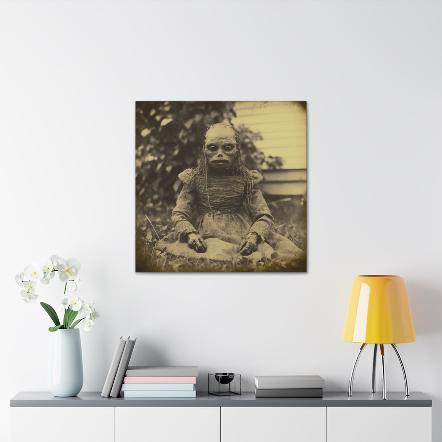 "Vintage Alien Girl" Wall Art - Weave Got Gifts - Unique Gifts You Won’t Find Anywhere Else!