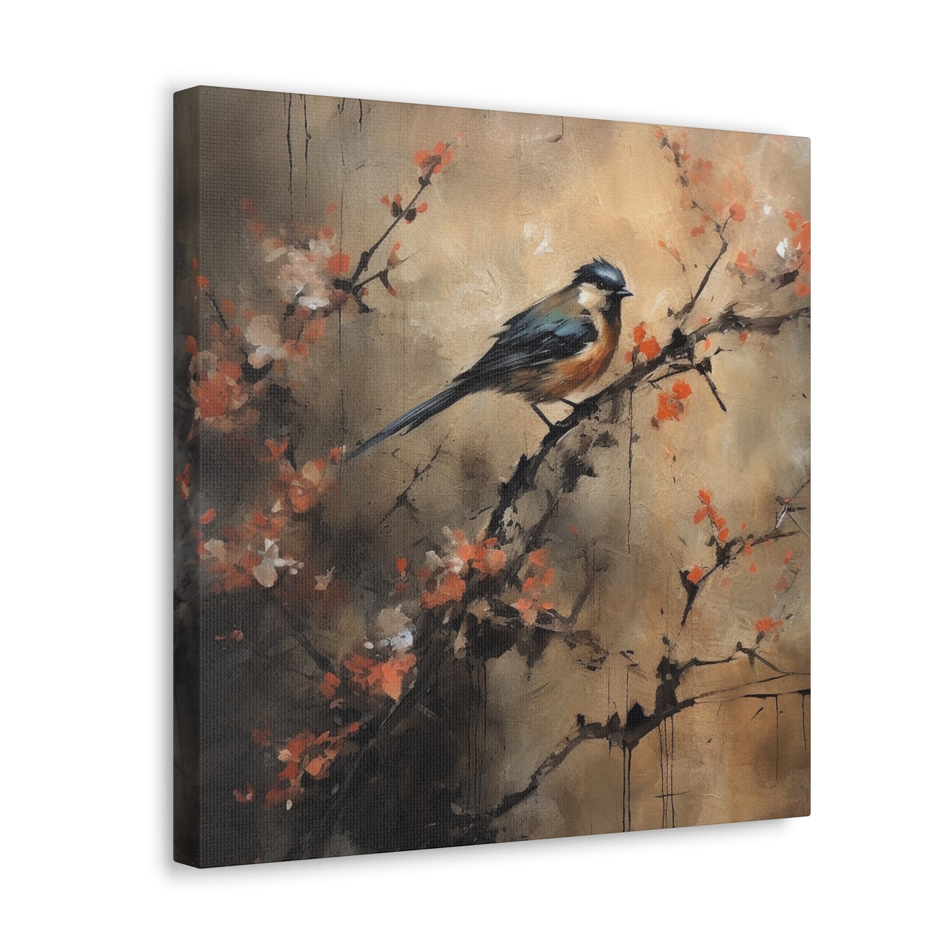 "Bird In Nature Wabi Sabi" Wall Art - Weave Got Gifts - Unique Gifts You Won’t Find Anywhere Else!