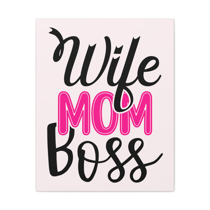 "Wife, Mom, Boss" Wall Art - Weave Got Gifts - Unique Gifts You Won’t Find Anywhere Else!