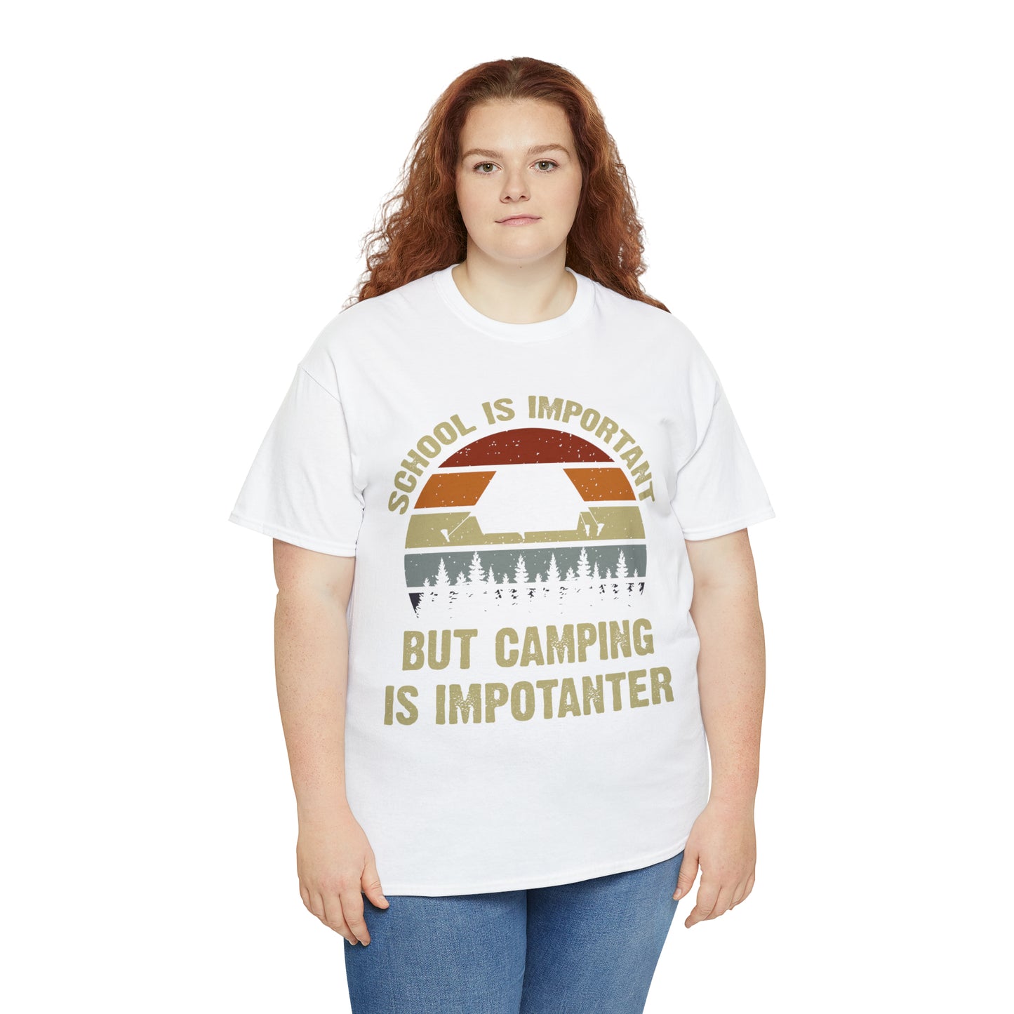 "Camping Is Importanter" T-Shirt - Weave Got Gifts - Unique Gifts You Won’t Find Anywhere Else!