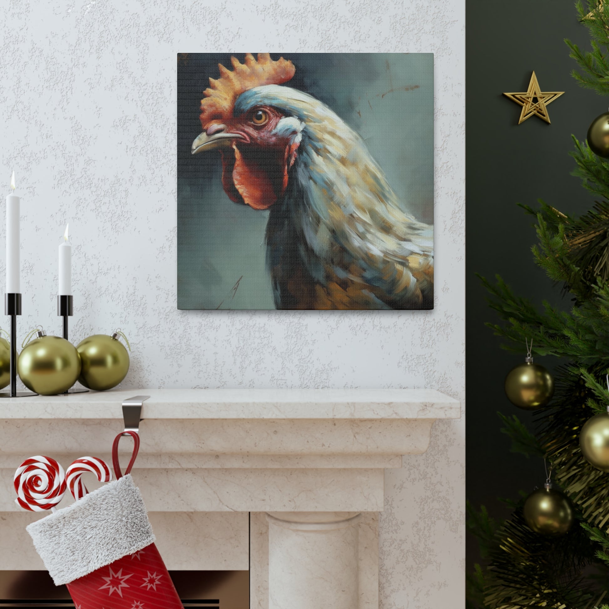 "Country Chicken" Wall Art - Weave Got Gifts - Unique Gifts You Won’t Find Anywhere Else!