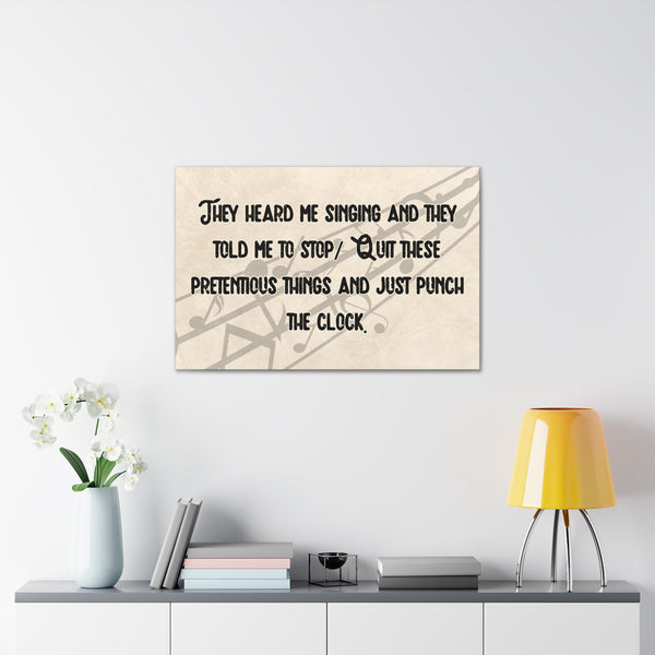 "Custom Lyrics" Wall Art - Weave Got Gifts - Unique Gifts You Won’t Find Anywhere Else!