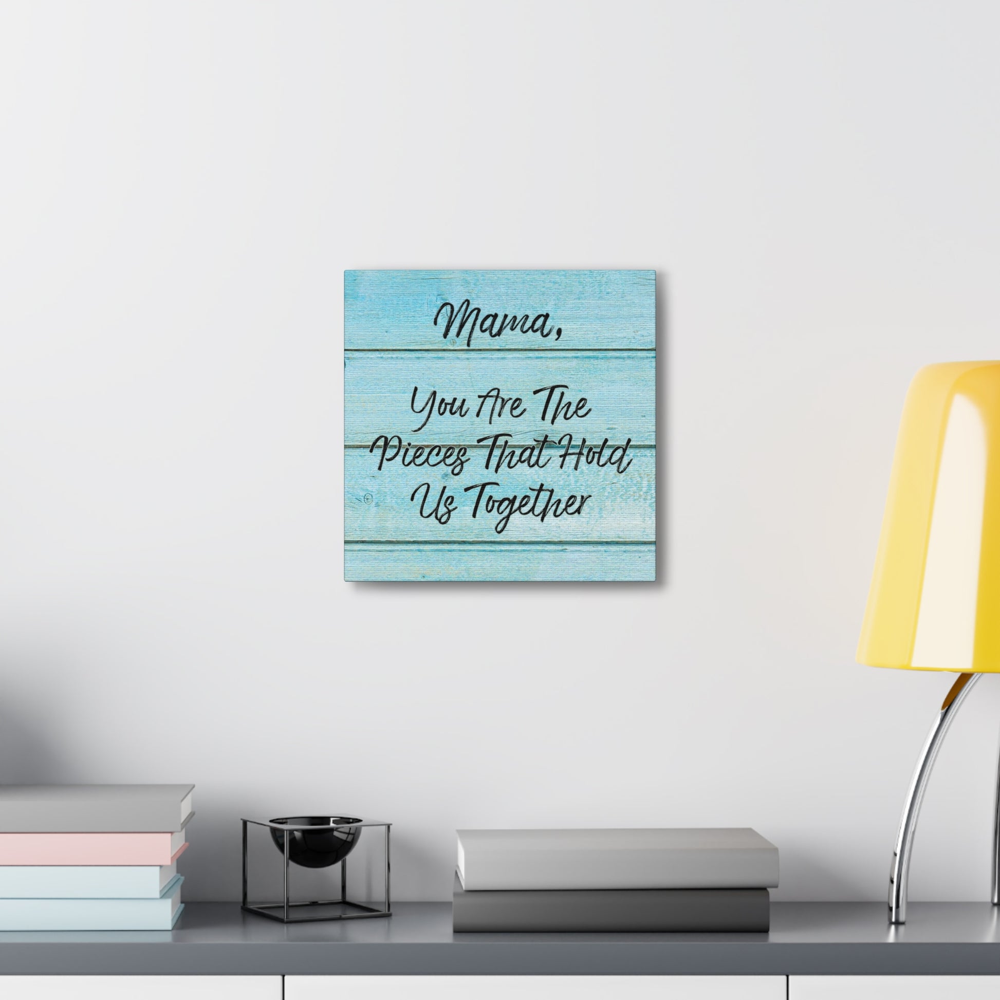 "Mama, You Are The Pieces That Hold Us Together" Wall Art - Weave Got Gifts - Unique Gifts You Won’t Find Anywhere Else!