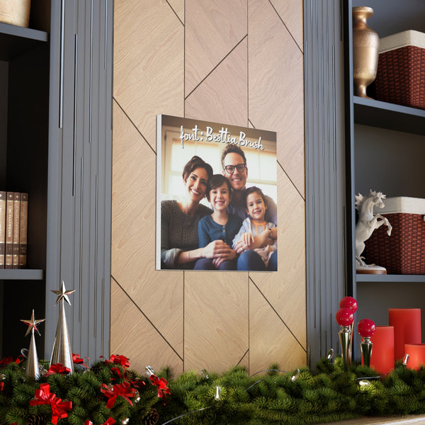 "Photo With Text" Custom Wall Art - Weave Got Gifts - Unique Gifts You Won’t Find Anywhere Else!