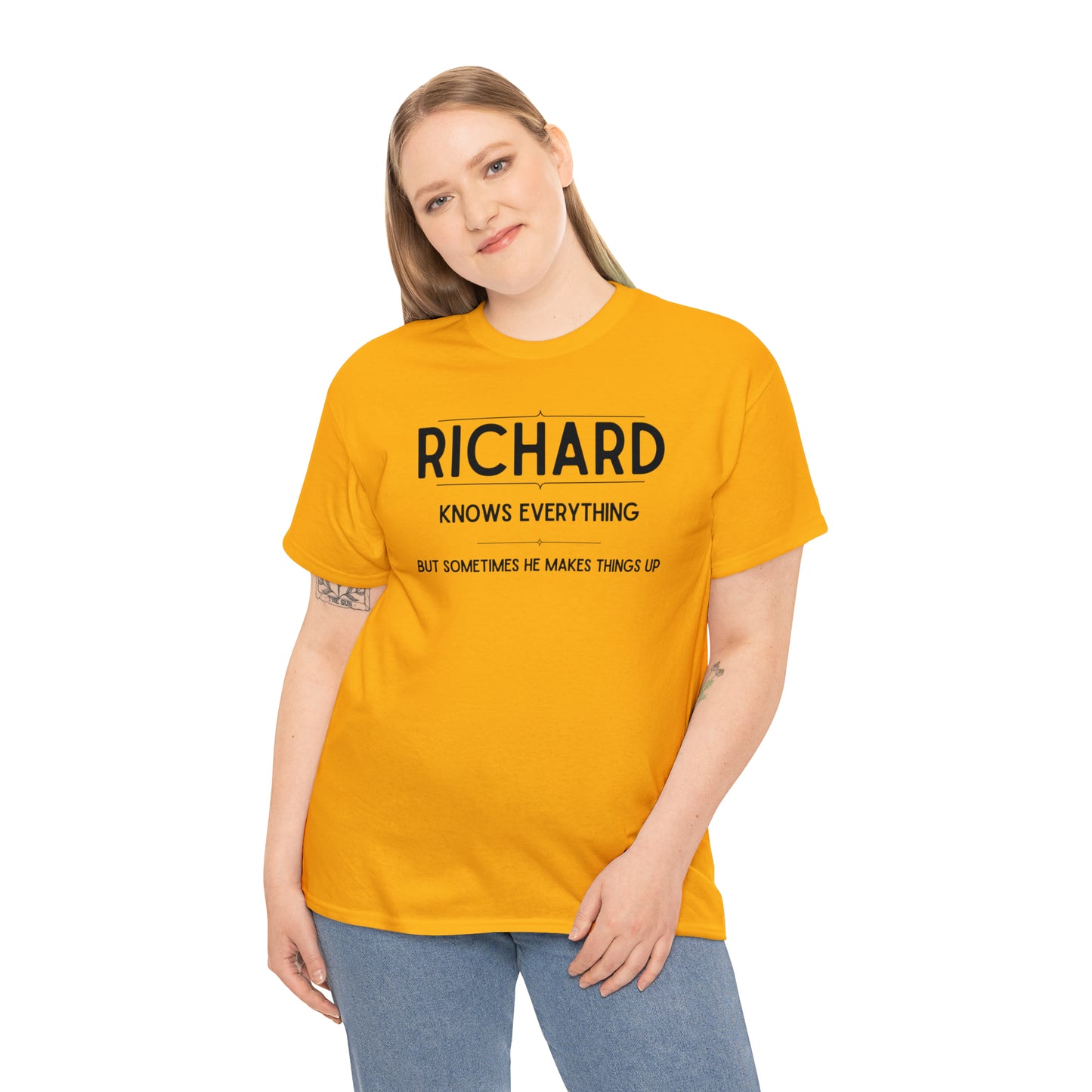 "Richard Knows Everything" T-Shirt - Weave Got Gifts - Unique Gifts You Won’t Find Anywhere Else!