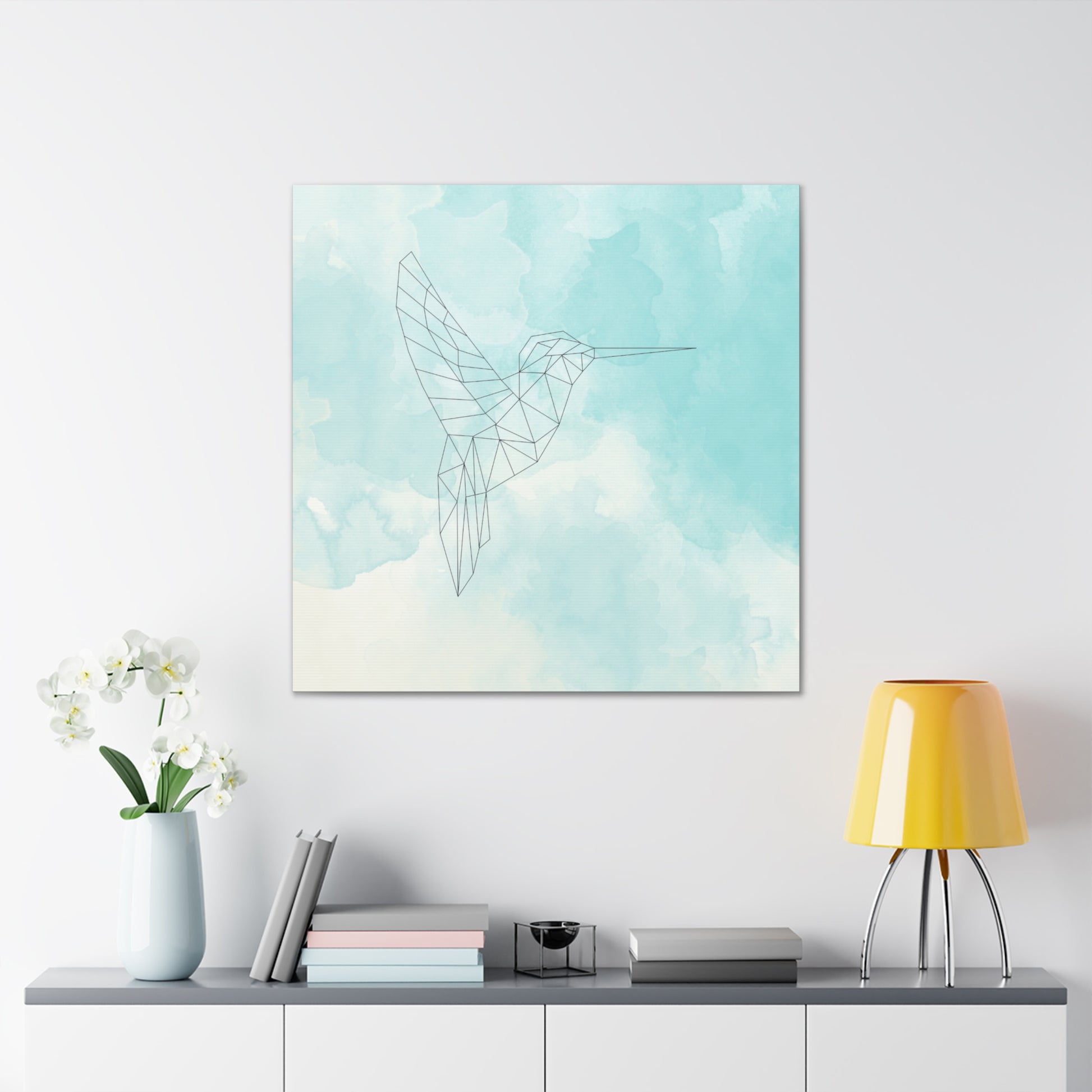 "Watercolor Hummingbird" Wall Art - Weave Got Gifts - Unique Gifts You Won’t Find Anywhere Else!