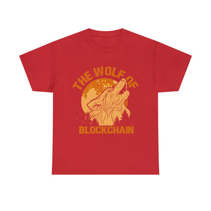 "The Wolf Of Blockchain" T-Shirt - Weave Got Gifts - Unique Gifts You Won’t Find Anywhere Else!