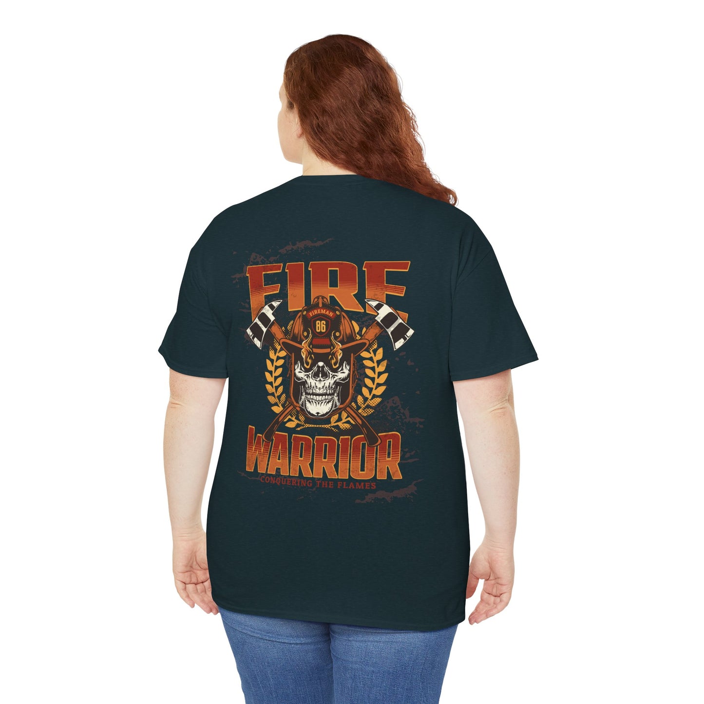 Comfortable fire apparel shirt for firefighters and supporters
