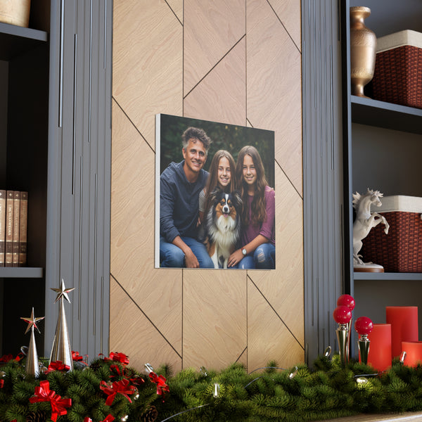 "Family Photo" Custom Wall Art - Weave Got Gifts - Unique Gifts You Won’t Find Anywhere Else!