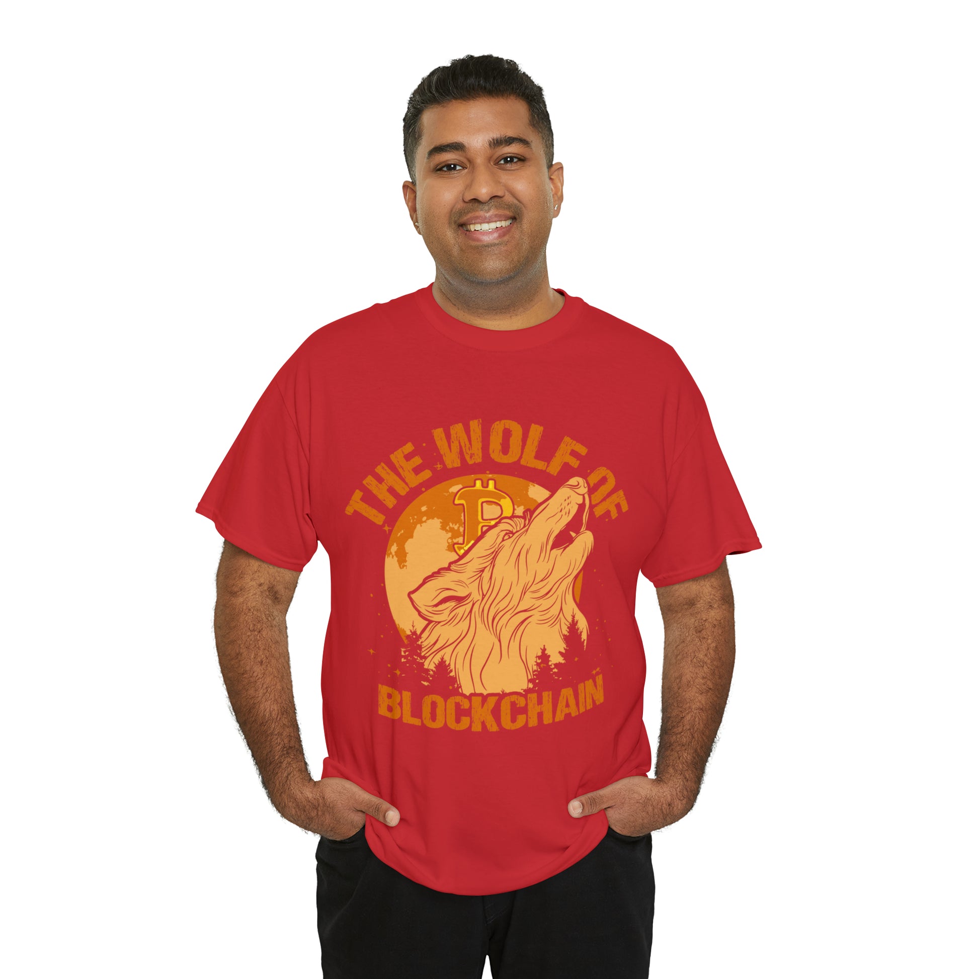 "The Wolf Of Blockchain" T-Shirt - Weave Got Gifts - Unique Gifts You Won’t Find Anywhere Else!