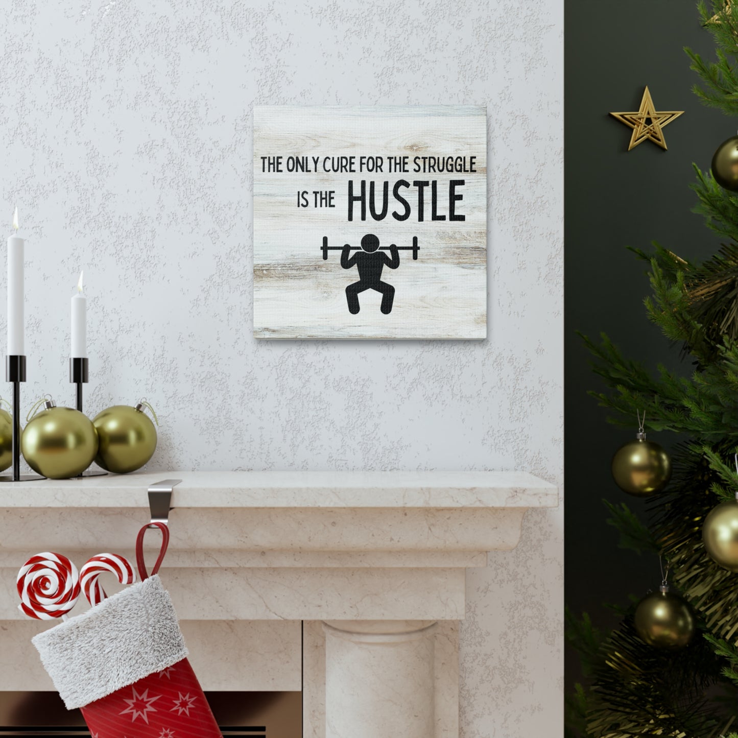 "Hustle" Wall Art - Weave Got Gifts - Unique Gifts You Won’t Find Anywhere Else!