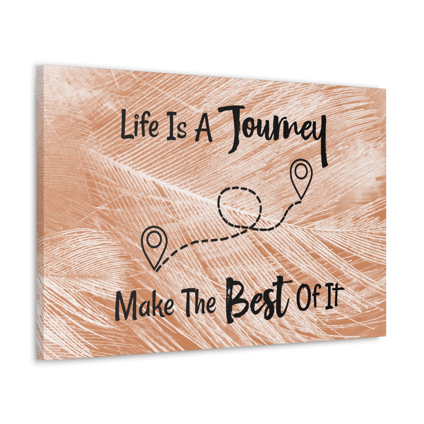 "Life Is A Journey, Make The Best Of It" Wall Art - Weave Got Gifts - Unique Gifts You Won’t Find Anywhere Else!