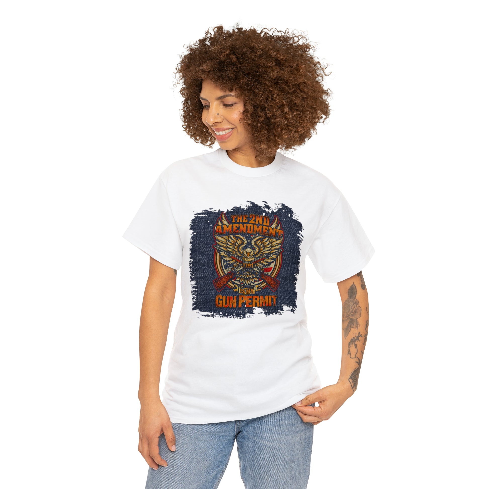 "2A Gun Permit" T-Shirt - Weave Got Gifts - Unique Gifts You Won’t Find Anywhere Else!