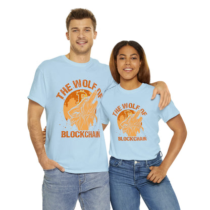 "The Wolf Of Blockchain" T-Shirt - Weave Got Gifts - Unique Gifts You Won’t Find Anywhere Else!