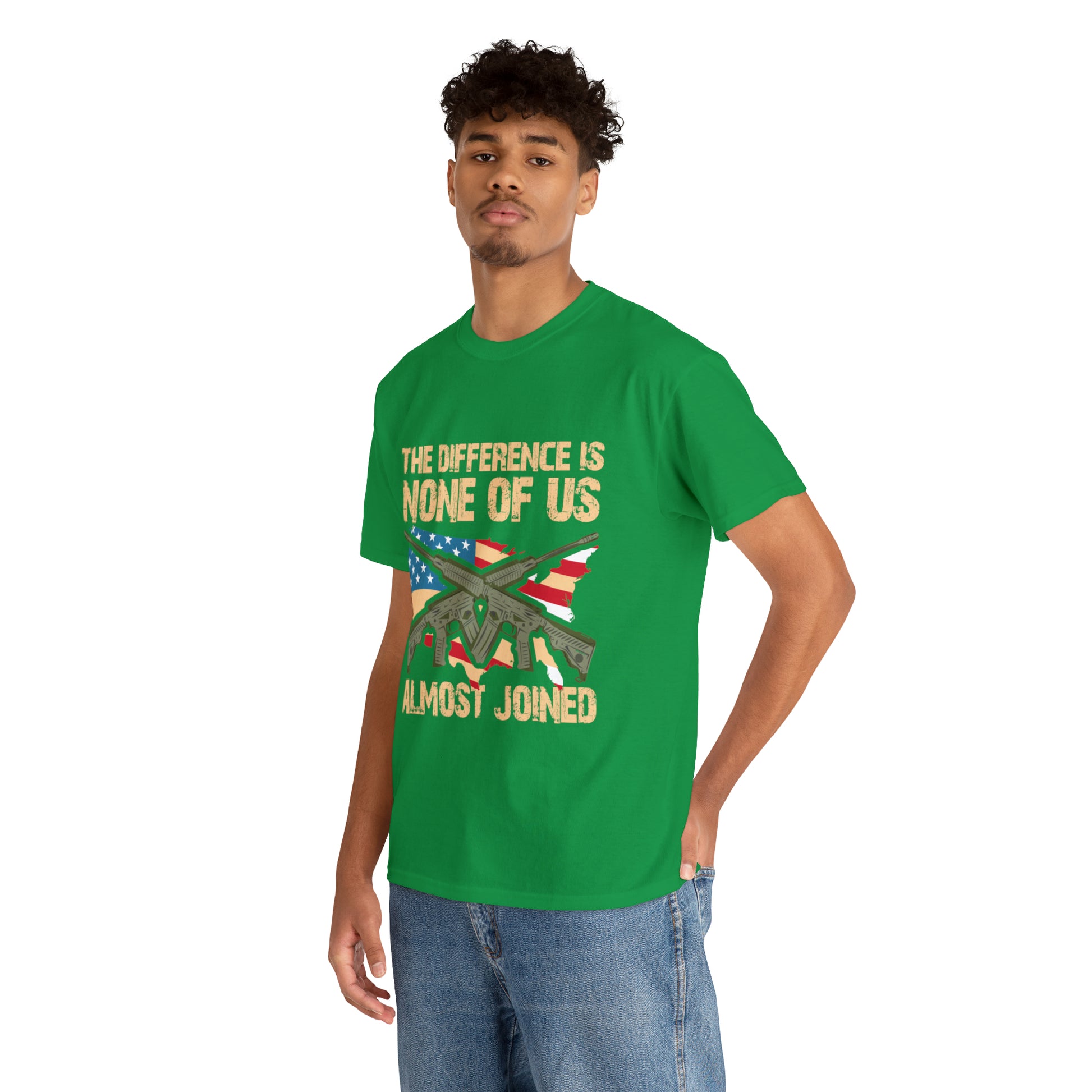 "None Of Us Almost Joined" Veteran T-Shirt - Weave Got Gifts - Unique Gifts You Won’t Find Anywhere Else!