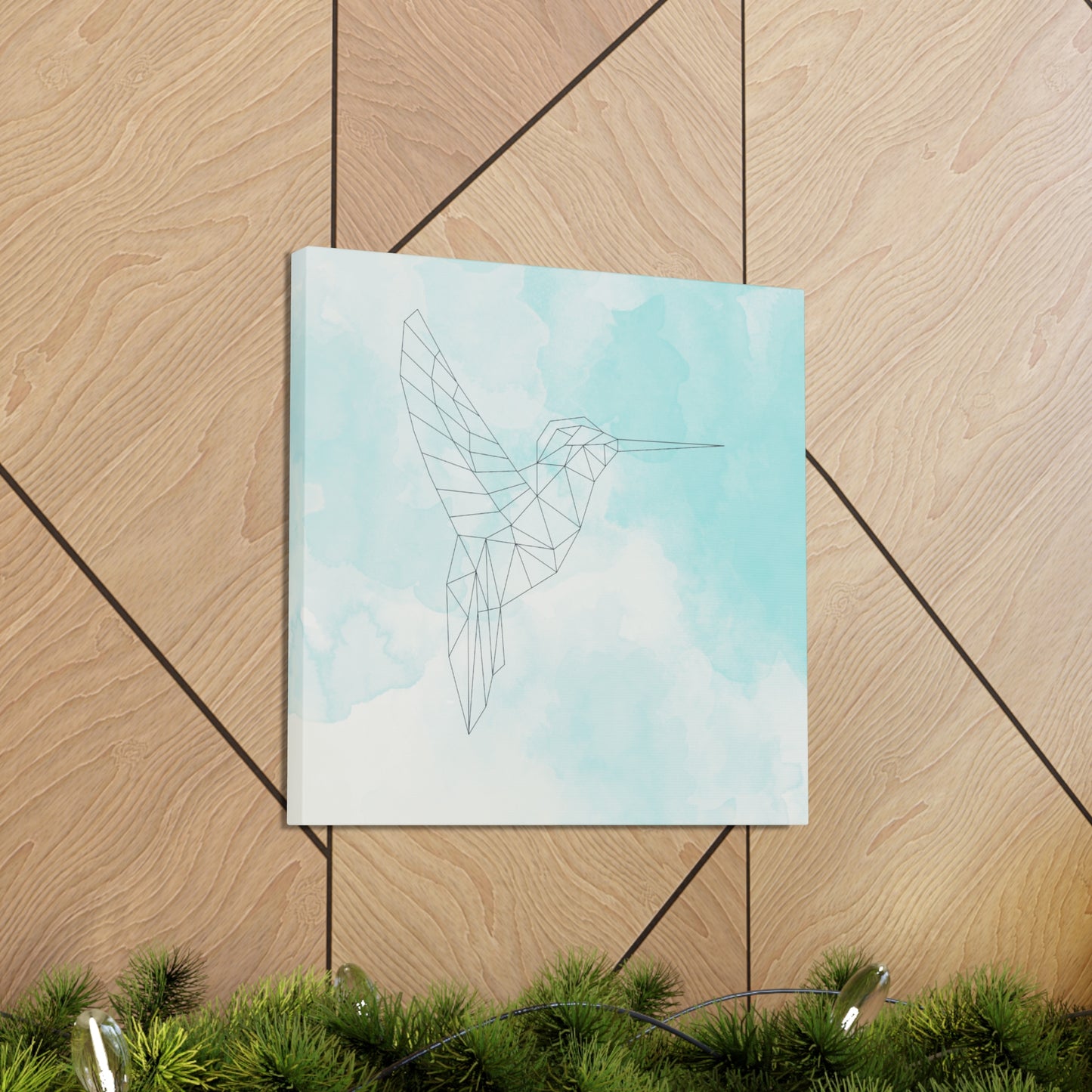 "Watercolor Hummingbird" Wall Art - Weave Got Gifts - Unique Gifts You Won’t Find Anywhere Else!