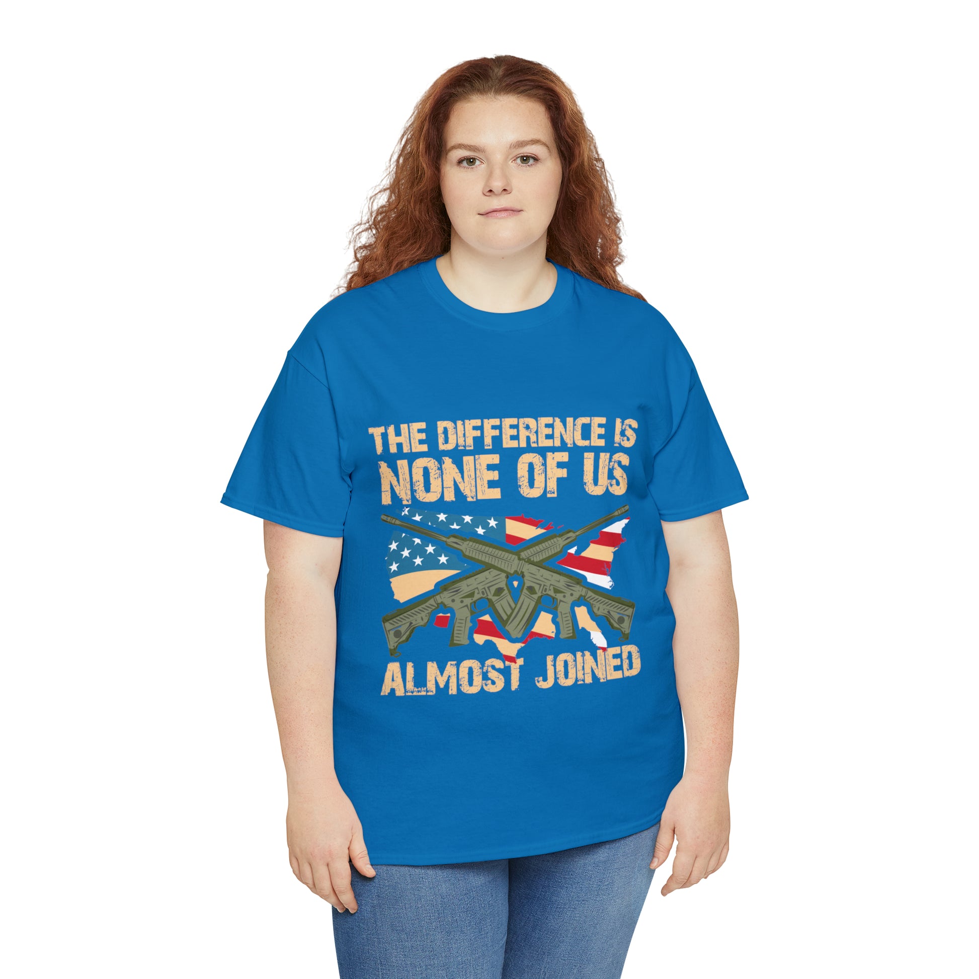 "None Of Us Almost Joined" Veteran T-Shirt - Weave Got Gifts - Unique Gifts You Won’t Find Anywhere Else!