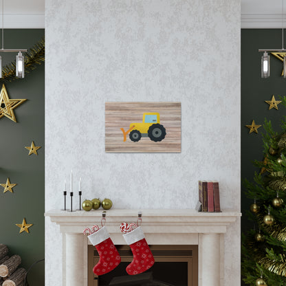 "Kids Bulldozer" Wall Art - Weave Got Gifts - Unique Gifts You Won’t Find Anywhere Else!